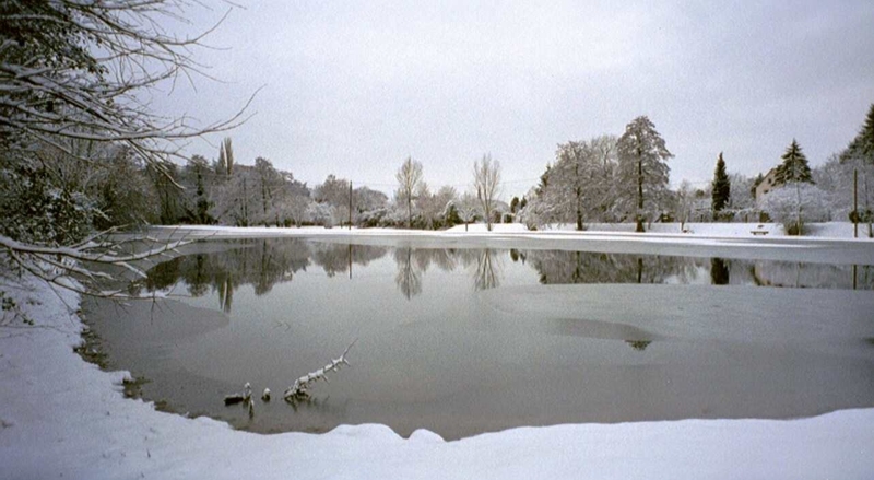 Kaiserteiche im Schnee